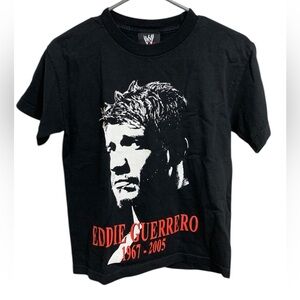 Vintage Eddie Guerrero 2005 Memorial Viva La Raza T-Shirt Size Youth Medium WWE
